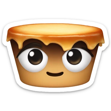Flan sticker
