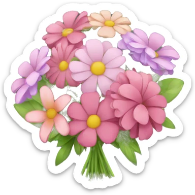 Flower bouquet  sticker