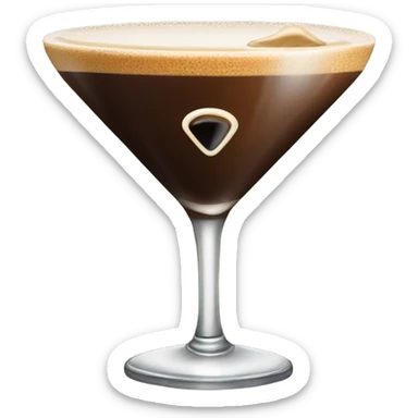 An expresso martini  sticker