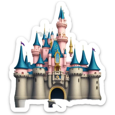 Disney world castle  sticker