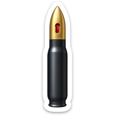 black long bullet 7-.62 sticker
