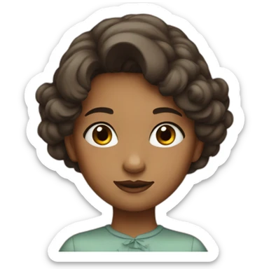 Nanno Girl from nowhere sticker