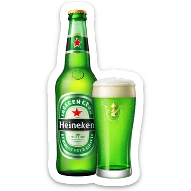 Birra Heineken  sticker