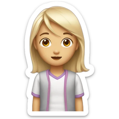 Adolescente asiatique sticker