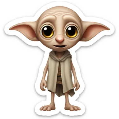 Dobby from Harry Potter sticker
