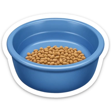 food bowl for pet sticker