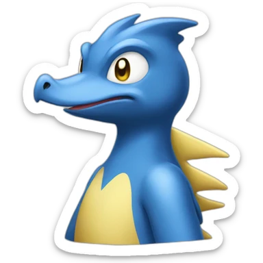 golduck sticker