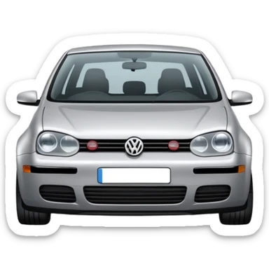 Volkswagen golf mk4 sticker