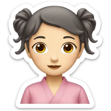 japanese-woman-twins sticker