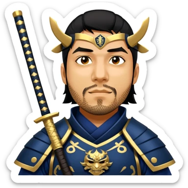 Samurai Strategist sticker