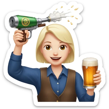 shotgun a beer sticker