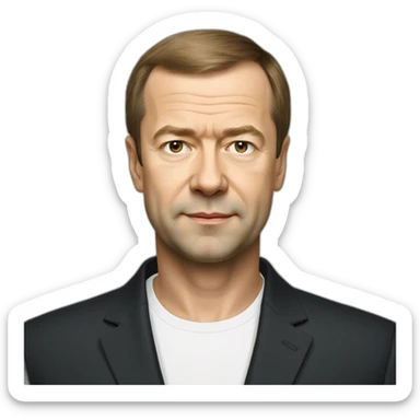 dmitry medvedev sticker