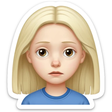 tired female aged 10 emoji sticker