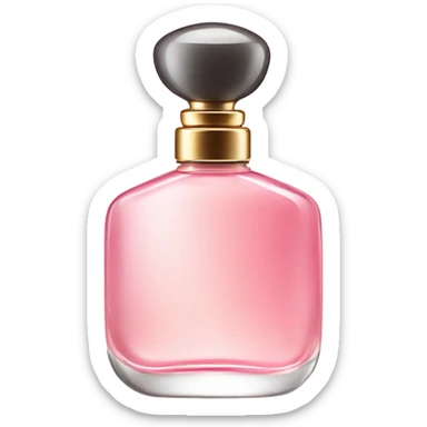 Summer pink perfume sticker