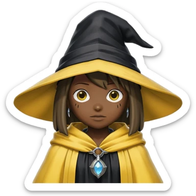 Vivi from final fantasy ix sticker