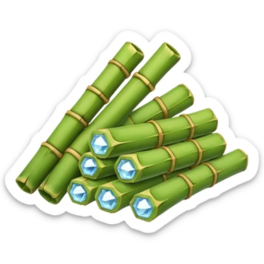 bamboo silica sticker