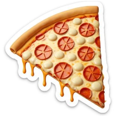 Pizza sticker