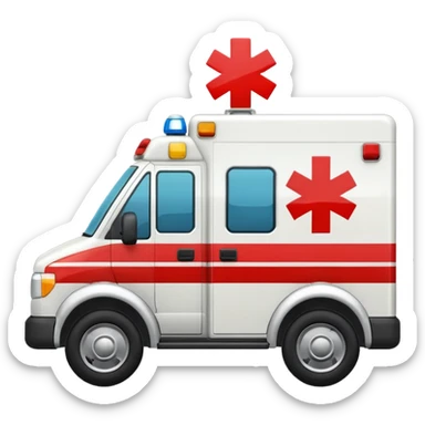 Ambulance sticker