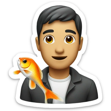 a customer with the memory of a goldfish sticker