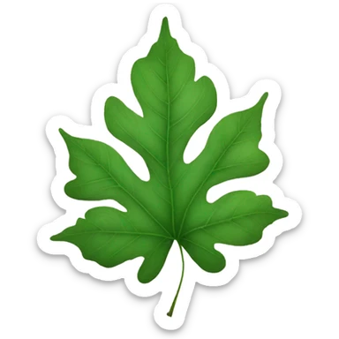 leaf sticker