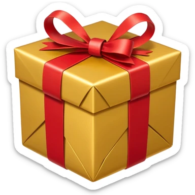 present getting worked on sticker