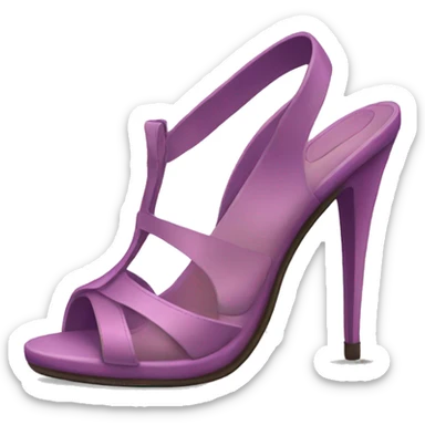 high heel opentoe sticker