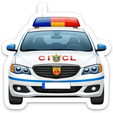 Guardia Civil patrol car sticker