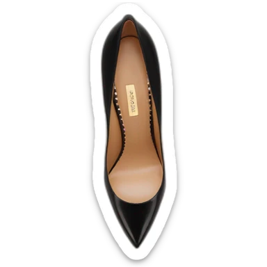 Black VALENTINO Tan-go PLATFORM PUMP sticker