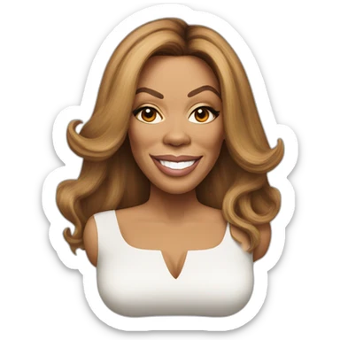 Photo Real Wendy Williams sticker