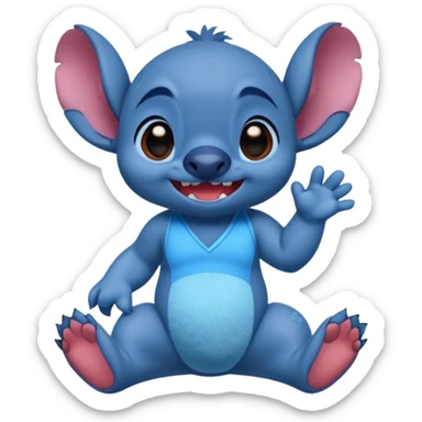 Lilo and stitch sticker