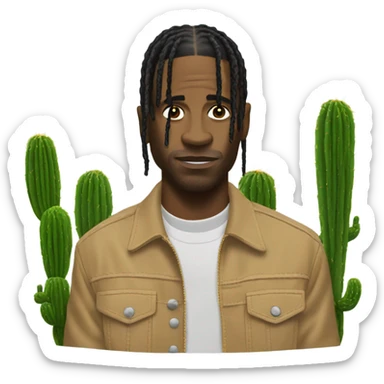 Cactus Jack Travis Scott sticker