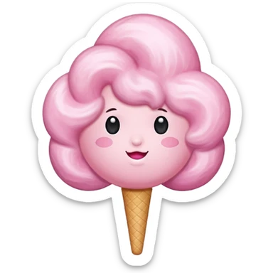 Algodón de azúcar  sticker