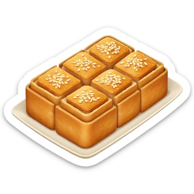 HONG KONG STYLE shrimp toast sticker