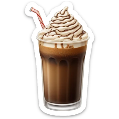 Iced coffe sticker