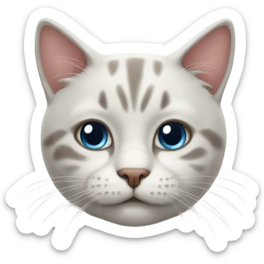 Cute cat sticker