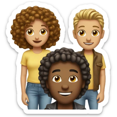 3 bestfriends sticker