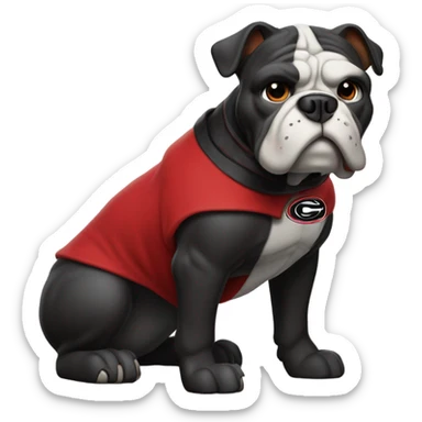 Georgia Bulldog sticker