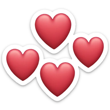 Heart sticker