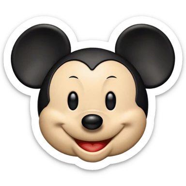 Mickey Mouse Emoji sticker