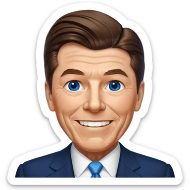 Ronald Reagan sticker