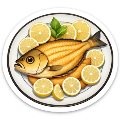 Cena del pescaito sticker