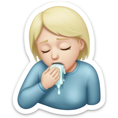 vomiting sticker