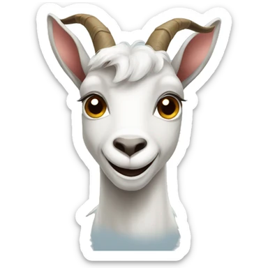 Goat on Eid sticker