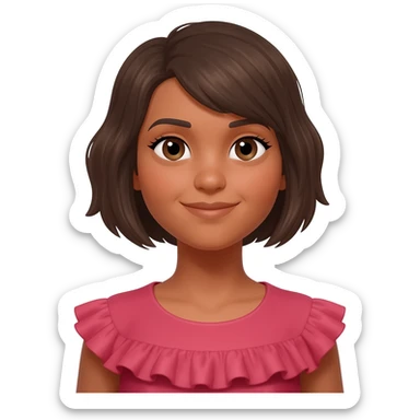 25 year old girl Jubilee Sabino sticker