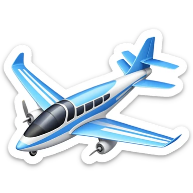 An icon featuring a remote-controlled model airplane soaring through the sky, with a detailed transmitter in the foreground. The sky is clear with motion lines showing flight. Transparent background emphasizes the precision, creativity, and joy of aeromodelling as a sport. sticker