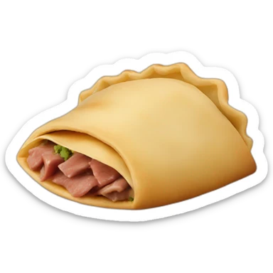 empanada de carne salada sticker