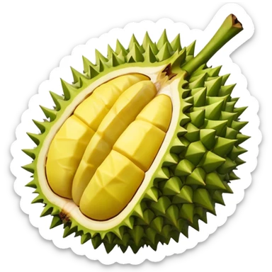 Durian sticker