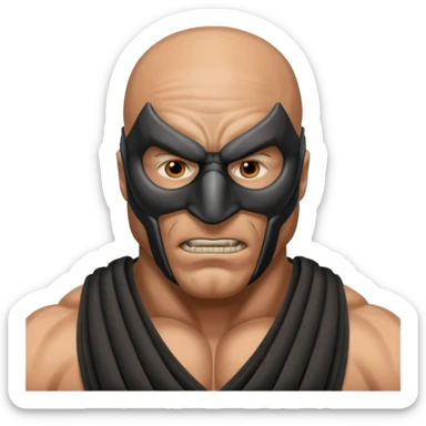 Bane from batman sticker