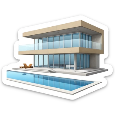BIG MODERN VILLA sticker