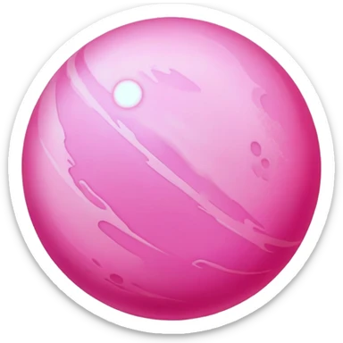 Pink planet Esteve sticker